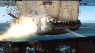 What 1000 hours in Naval Action looks like Le Requin vs Pandora [upl. by Janik]