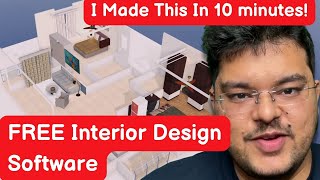 FREE Interior Design Software  Which Just Works Alternative To Sketchup [upl. by Gibson357]