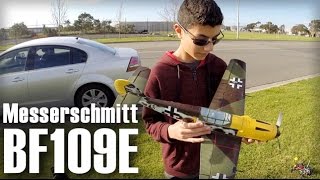 Messerschmitt BF109E 650mm Wing Span Warbird  Hobby King [upl. by Hsiwhem]