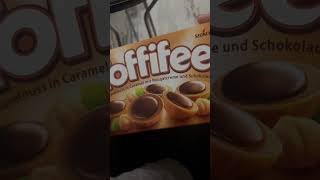 Toffifee deniyoruz 🤍 chocolate chocolatebar yummyfoods [upl. by Anerat]