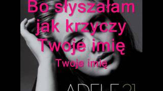 Adele  Set Fire to the Rain napisy pl [upl. by Shani]