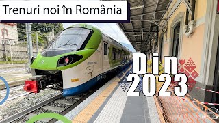 NOUL tren care va circula in Romania  ALSTOM CORADIA [upl. by Elbertina]