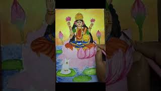 Ma Laxmi Debi drawing।। Artist Pradip Pal Tutorial ♥️ Suryadeep Art Gallery।। [upl. by Melvena]