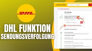 Dhl Sendungsverfolgung  Wie funktioniert es Anleitung [upl. by Ateekahs]