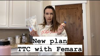 NEW PLAN  1st Cycle on 5 mg FemaraLetrazole CD 48 Side effects TTC after 35 Vlog style [upl. by Barbe]