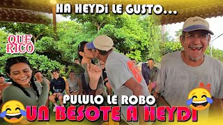 PULULÓ le cerró la boca HEYDI con un beso💋😂 LULÓ salió más vivo que todos se llevo el mejor regalo [upl. by Hploda233]