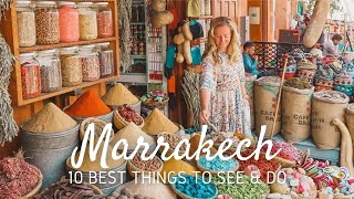 Marrakech Morocco bucket list 10 best things to see and do in Marrakech [upl. by Bromleigh597]