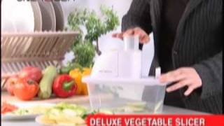 One Touch Vegetable Deluxe Slicer ADMAN [upl. by Tnek636]