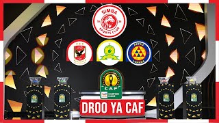 LIVE DROO YA ROBO FAINALI LIGI YA MABINGWA AFRIKA  CAFCL DRAW QUARTER FINAL 2024 [upl. by Kin983]