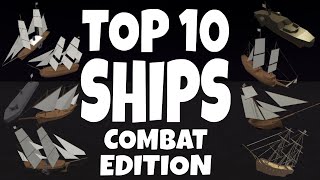 TOP 10 TRADELANDS SHIPS  Combat Edition  Best Ships  Raiding  Pirate  Navy  Roblox  Updated [upl. by Cornwall]