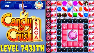 Level 7431th Candy Crush Saga Live Streaming On YouTube By Sankat Mochan Vlogs [upl. by Ettenowtna]