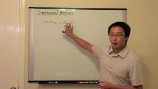 HD Dimensional Analysis  Part 1 Introduction to Dimensional Analysis New [upl. by Anuala902]