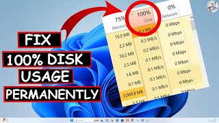 SOLVED FIX 100 DISK USAGE Windows 1011 23H2 2024 [upl. by Salvatore]