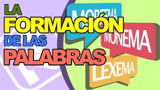 👨‍⚖️¿Qué es la MORFOLOGÍA  Lexema morfema y FORMACIÓN de las Palabras [upl. by Nylasoj225]