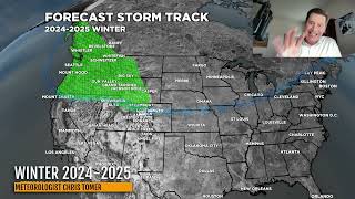 Winter Forecast 20242025 Meteorologist Chris Tomer [upl. by Eenaej]