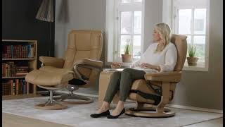 Stressless Power Recliner at Easyliving Furniture Perth [upl. by Idnew]