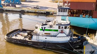 Day in a Life of a TugBoat Captain in New York Harbor [upl. by Heise562]