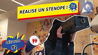 Défi Tuto du Plateau créatif du Quai 2  Réalise un sténopé [upl. by Alemap]