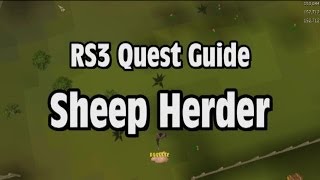 RS3 Sheep Herder Quest Guide  RuneScape [upl. by Priebe]