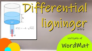 WordMat  Differentialligninger [upl. by Lamdin]