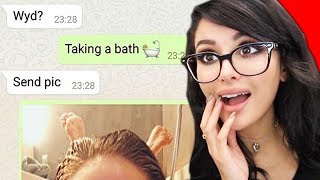 FUNNIEST BOYFRIEND  GIRLFRIEND TEXTS [upl. by Marni]