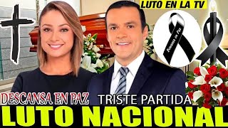 🔴 ULTIMA HORA  LAMENTABLE NOTICIA  Luto en el ESPECTACULO Sucedió HOY Mu3re famoso periodista [upl. by Lashonde]