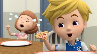 Chew Your Food│Learn about Safety Tips with POLI│Healthy Eating Habits│Robocar POLI TV [upl. by Rudolph886]