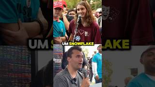 Charlie Kirk gets disrespected by a liberal ❓✅❌charliekirk debate [upl. by Torrell463]