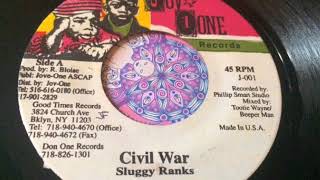 Sluggy Ranks  Civil War  Jov One Records [upl. by Nairam210]