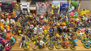 COMPLETE amiibo collection from the past 10 years [upl. by Wallie]