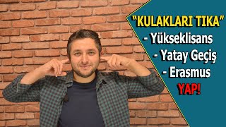 Yükseklisans Erasmus Yatay Geçiş Hakkında Kısa Notlar  Kariyer Yolculuğu  3  kariyeryolculuğu [upl. by Immij]