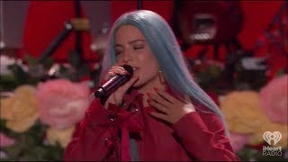 Halsey  Eyes Closed Live at iHeartRadio Summer 2017 [upl. by Tterag]