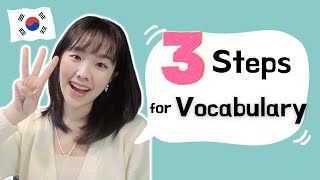 How to Study Korean Vocabulary for Beginners ☺️ [upl. by Weisberg]