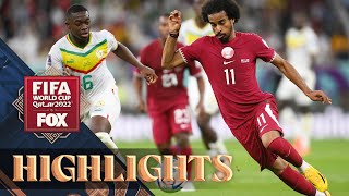 Qatar vs Senegal Highlights  2022 FIFA World Cup [upl. by Assirod]