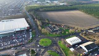 Station Road AshingtonFrom Above [upl. by Alisa]