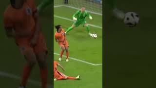 Bart Verbruggen Epic saves verbruggen ziggo euro2024 slowmotion [upl. by Arreyt]