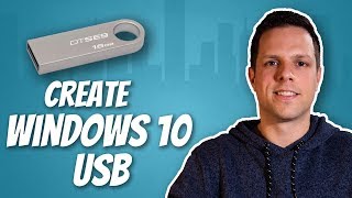 How to create a Windows 10 Installation USB [upl. by Chong]