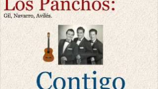 Los Panchos Contigo  letra y acordes [upl. by Farro769]