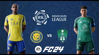 FC 24  Al Nassr vs Al Ahli  Saudi Pro League  PC Gameplay 1080P [upl. by Remsen]