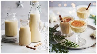 Rompope Mexican Eggnog Recipe [upl. by Tamsky]