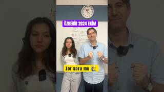 ÖZDEBİR 2024 EKİM YKS1 ZOR SORU MU SİZCE 🙋‍♂️ [upl. by Halfdan]