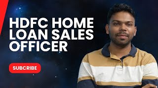 hdfc home loan sales officer [upl. by Anilosi]