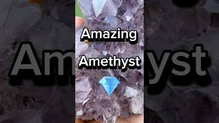 Amethyst healing power 💜 shortscrystalsminerals [upl. by Baynebridge]