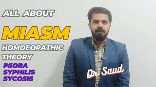 Homoeopathic Miasmatic Theory of Dr Hahnemann  Psora Syphilis Sycosis  Chronic Disease [upl. by Aurie]