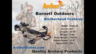 Barnett Brotherhood Crossbow Review  Archer Outlet [upl. by Nevi364]