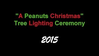 A Peanuts Christmas Tree Lighting with Flying Snoopy by Otto Dieffenbach [upl. by Olegna]