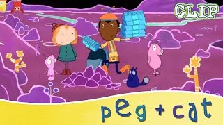 Peg  Cat  Counting by 10s [upl. by Carn]