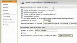 Guardar documento como doc en Word 2007 [upl. by Yelrak]