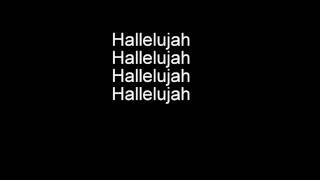 Alexandra Burke Hallelujah lyrics [upl. by Koppel138]