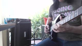 Bm Blues Jam  with Audix i5 cabinet miking [upl. by Eiahpets]